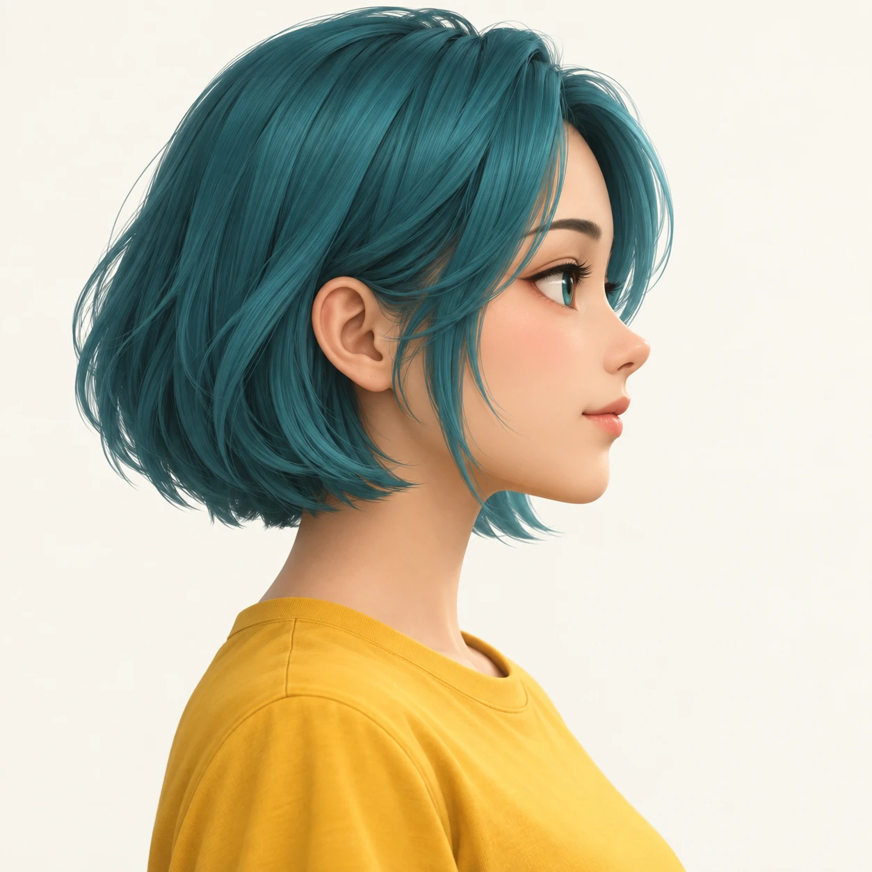 人物、博主、社交媒体、特写的插画（柔和3D）