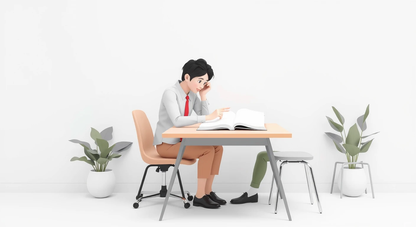 先生が生徒に個別に教える様子のイラスト