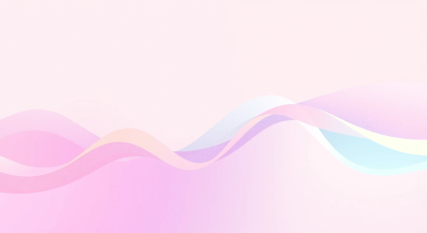Illustration of video, streaming, gradient wave, geometric shape